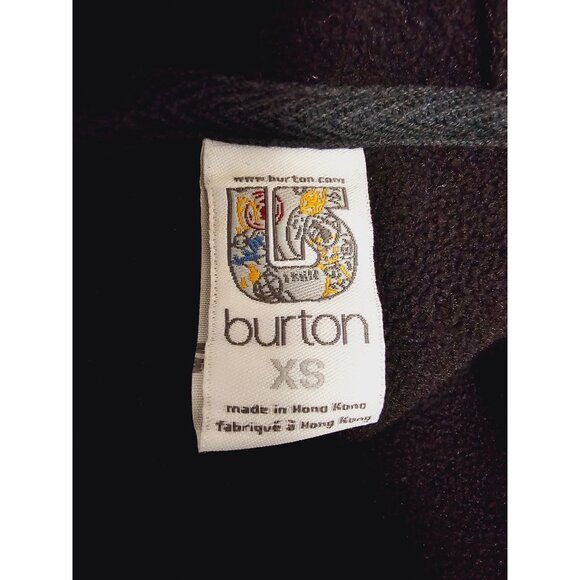 Burton Jacket Womens Black Small Soft Shell Hooded Zip Up - Picture 4 of 7